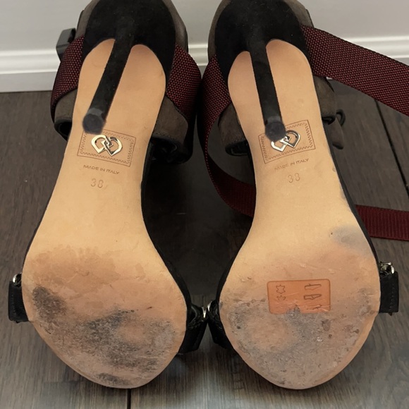 DSQUARED2 Strappy Buckle Open Toe Stiletto Heel 38 - Picture 10 of 10